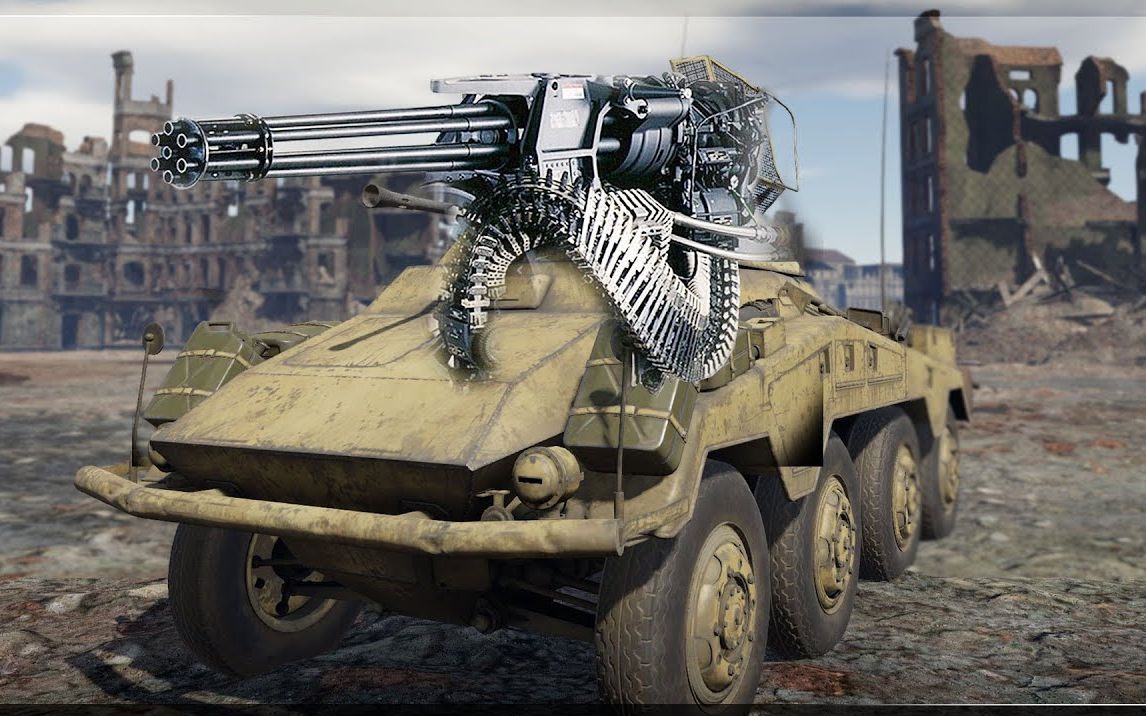 【战争雷霆】某科学的超电磁20炮! 20炮PUMA来袭! | Sd.Kfz.234_1 #PhlyDaily 陆战历史